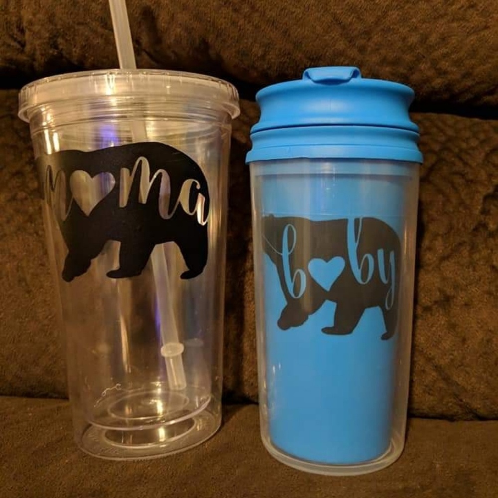 Custom tumbler cups